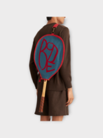 Bode Bode Accessory, Red, Jacquard Racquet Sleeve