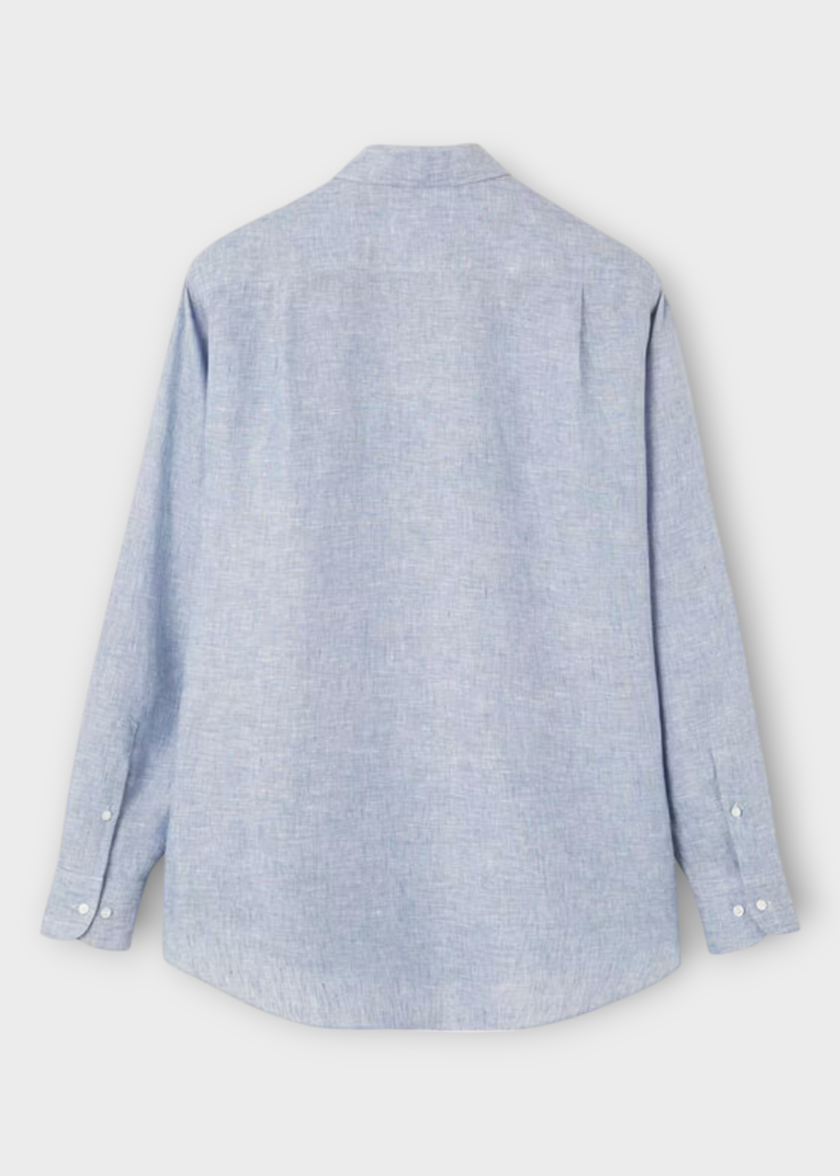 Loro Piana Loro Piana Shirt, Blue, Andre Linen Summer Shirt In Light Blue Indigo