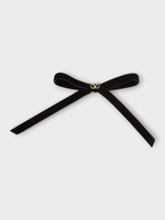 Valentino Valentino Hair Accessory, Black, Hair Clip Medium Bow