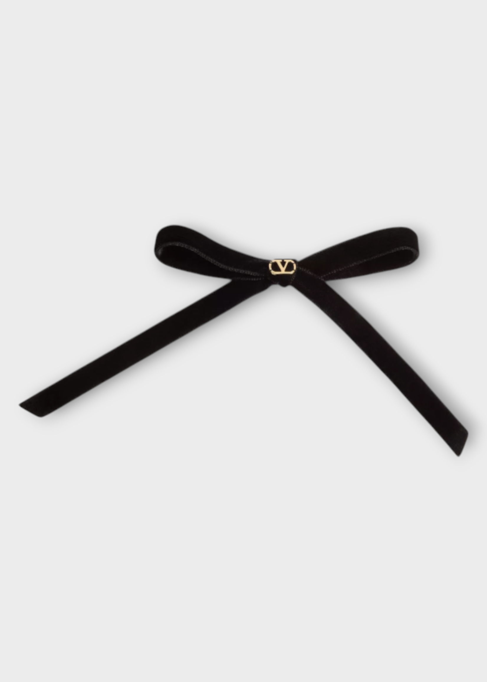 Valentino Valentino Hair Accessory, Black, Hair Clip Medium Bow