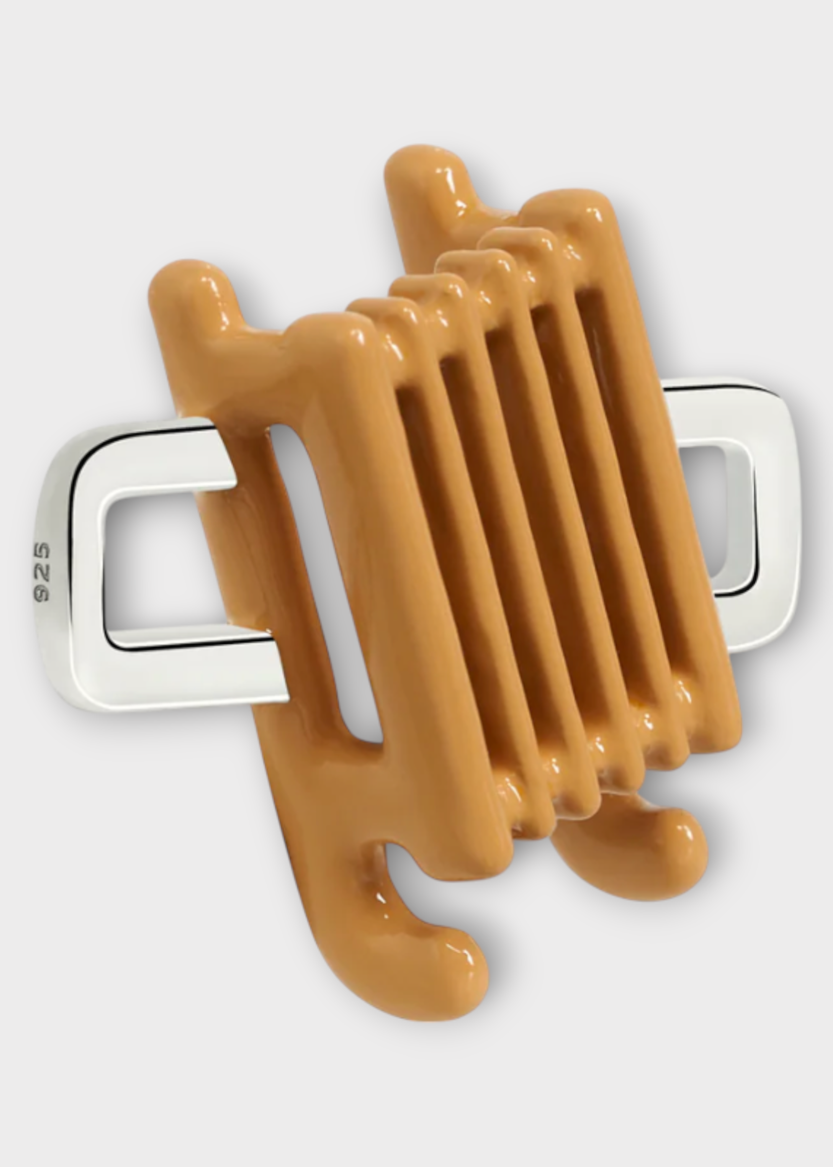 Poubel Poubel Charm, Print, Sled Hand Painted Enamel w/ Sterling Silver