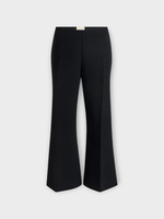 Khaite Khaite Trousers, Black, Walter Tailored Bell Leg Pants In Black