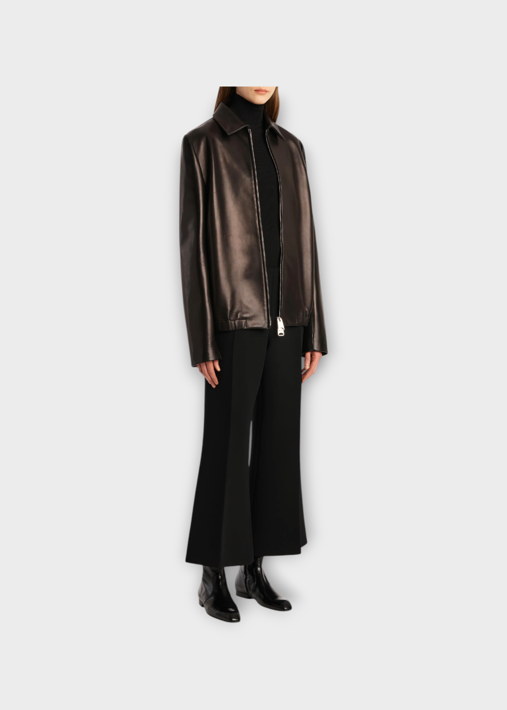 Khaite Khaite Trousers, Black, Walter Tailored Bell Leg Pants In Black