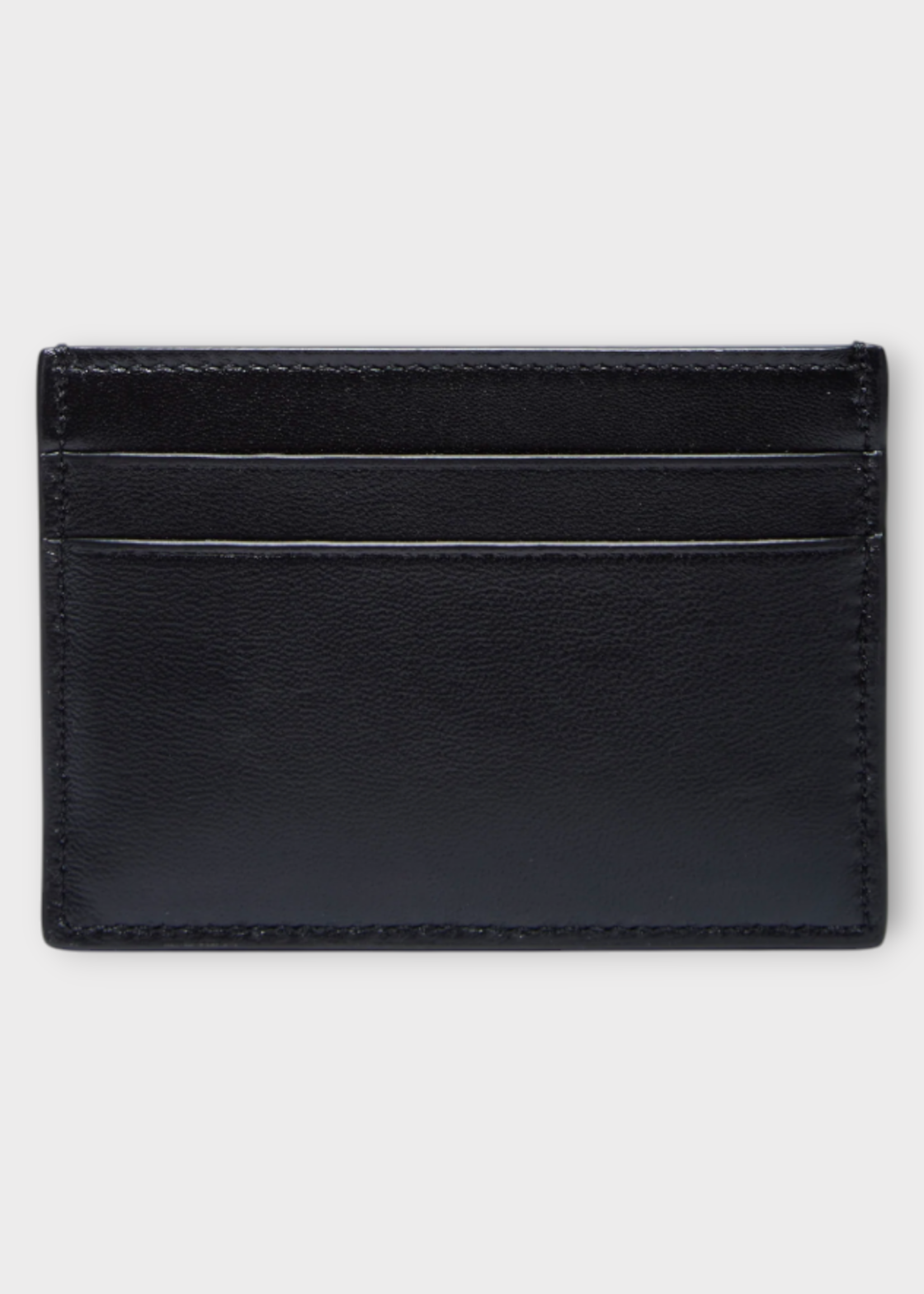 Loewe Loewe Wallet, Black, Anagram Shiny Calf Leather Puffer Plain Cardholder