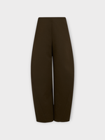 Alaia Alaia Trousers, Green, Cotton Twisted Pants In Olive