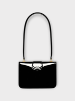 Celine Celine Bag, Black, Shiny Calfskin Teen Josephine Patent Shoulder Bag