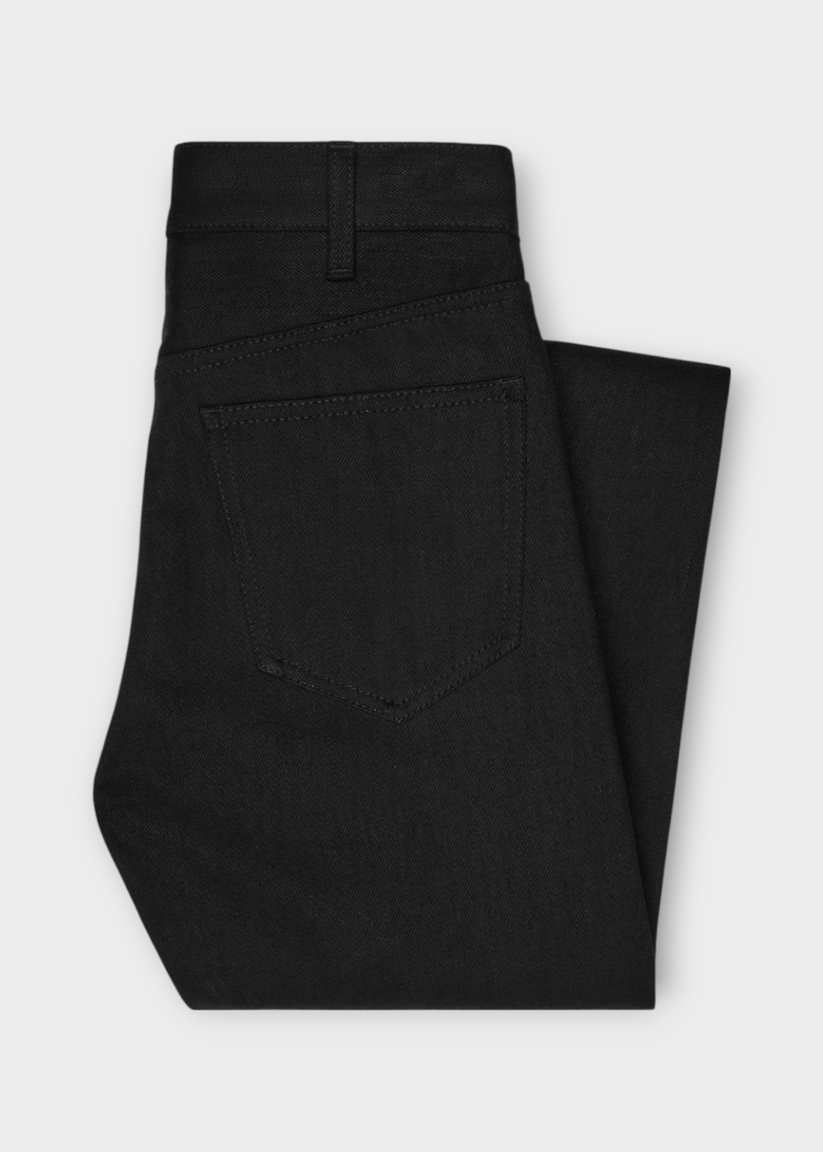 Celine Celine Jeans, Black, Lulu Rigid Slim Fit Raw Wash Black Denim Trousers