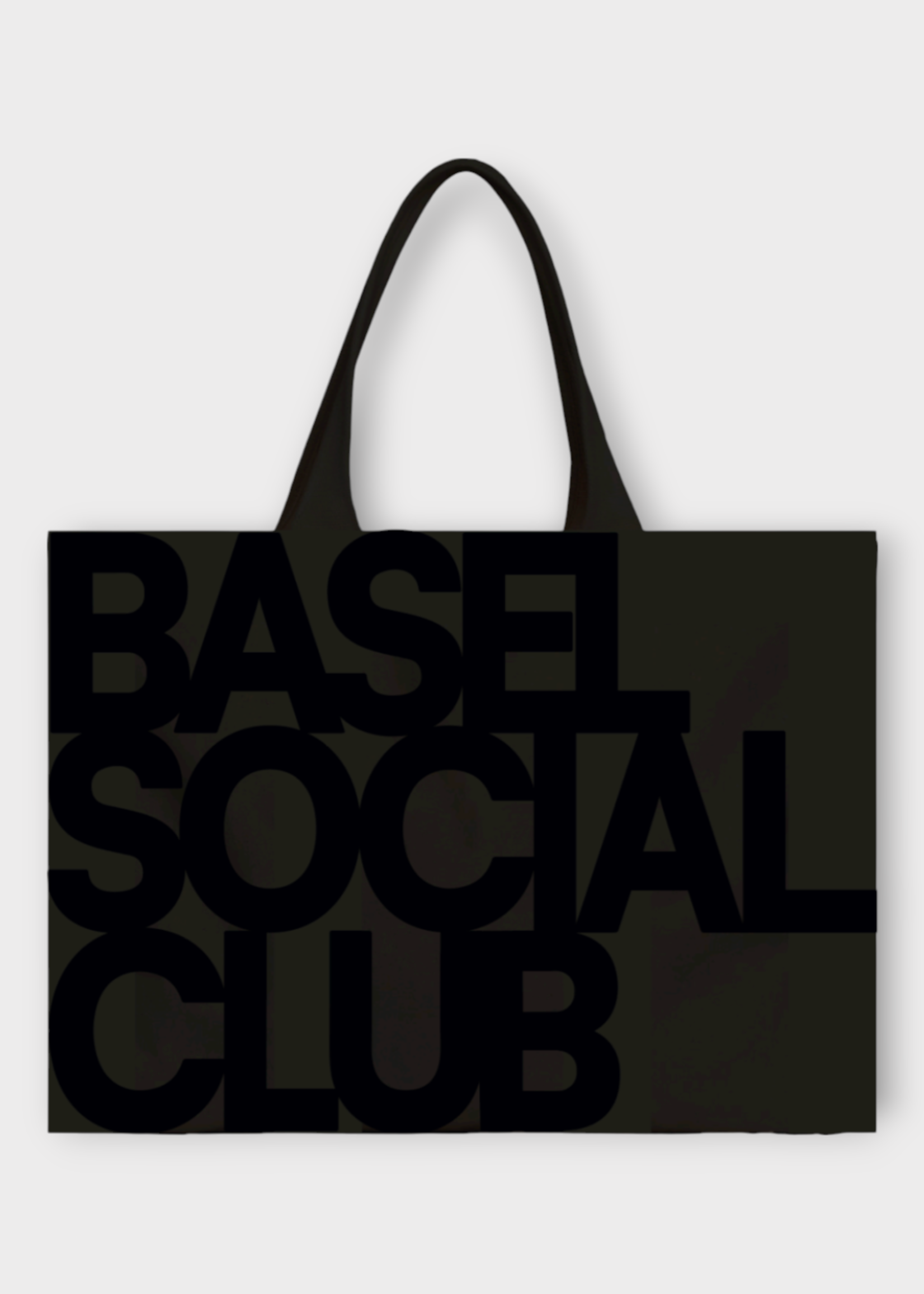 Tasoni Tasoni Bag, Black, Basel Social Club Tote Bag