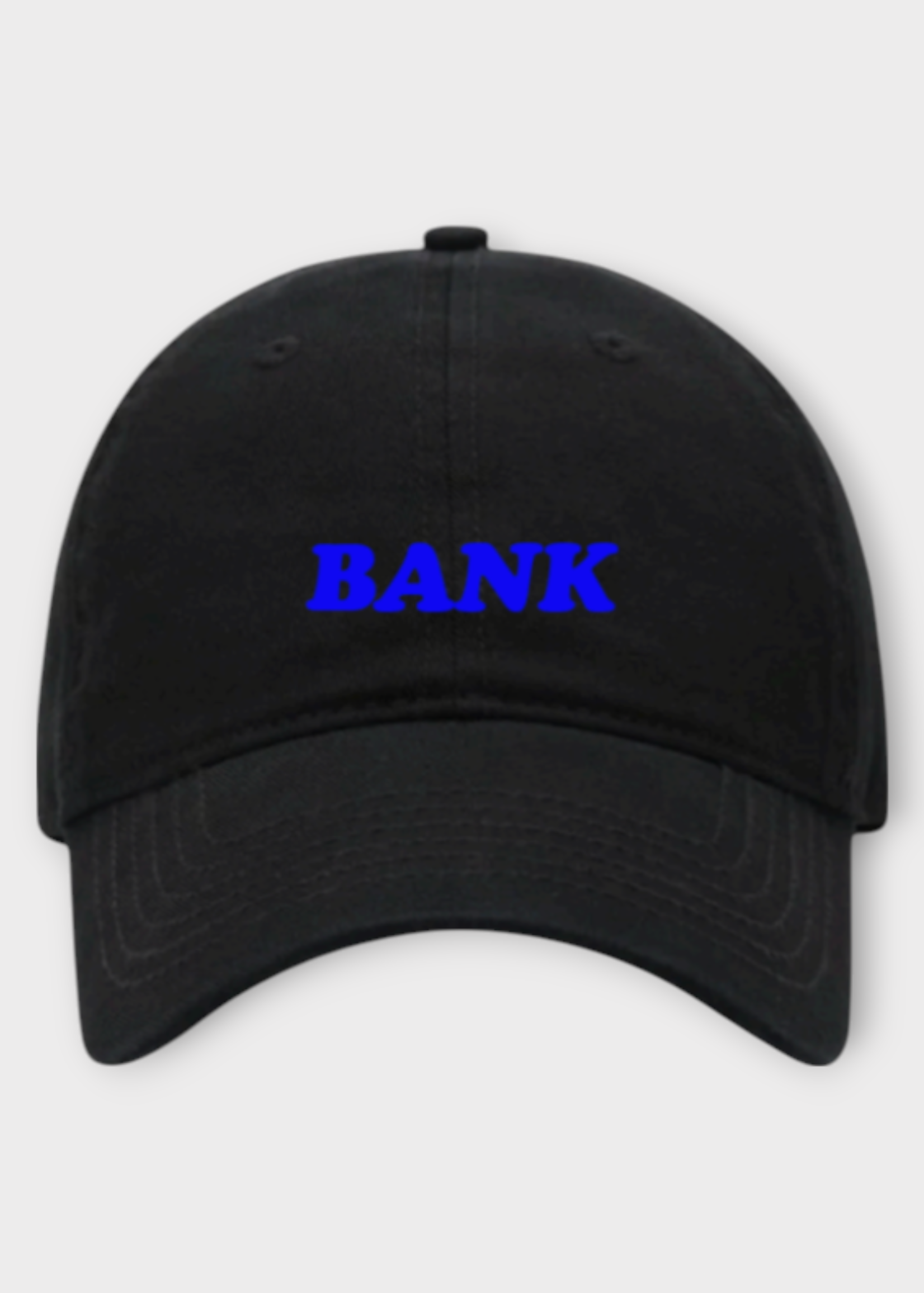 Tasoni Tasoni Hat, Black, Basel Social Club ''Bank'' Embroidery Baseball Cap