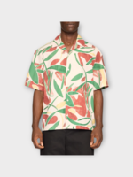 Jacquemus Jacquemus Shirt, Print, La Chemise Fonccio Short Sleeves Shirt In Abstract Vegetal Print