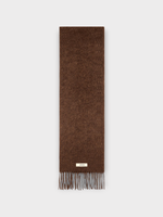Jacquemus Jacquemus Scarf, Brown, Alpaca & Wool Chunky Scarf