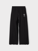 Balenciaga Balenciaga Trousers, Black, Straight Leg Sweatpants In Faded Black w/ "Automobili Lamborghini" Embroidery