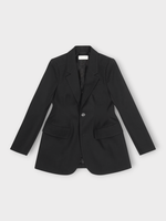 Balenciaga Balenciaga Jacket, Black, Hourglass Button Up Blazer Jacket