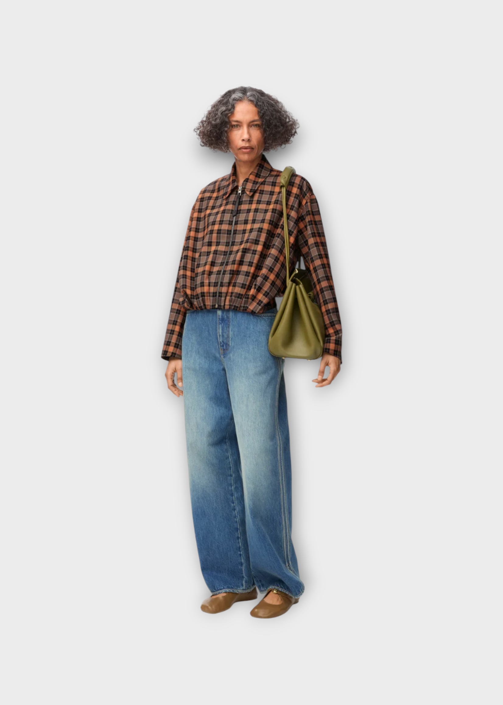 Loewe Loewe Jeans, Blue, Cotton Mid Waist Wide Leg Denim Pants In Blue