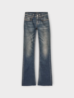 Balenciaga Balenciaga Jeans, Blue, Cotton Denim Slim Fit Bootcut Trousers