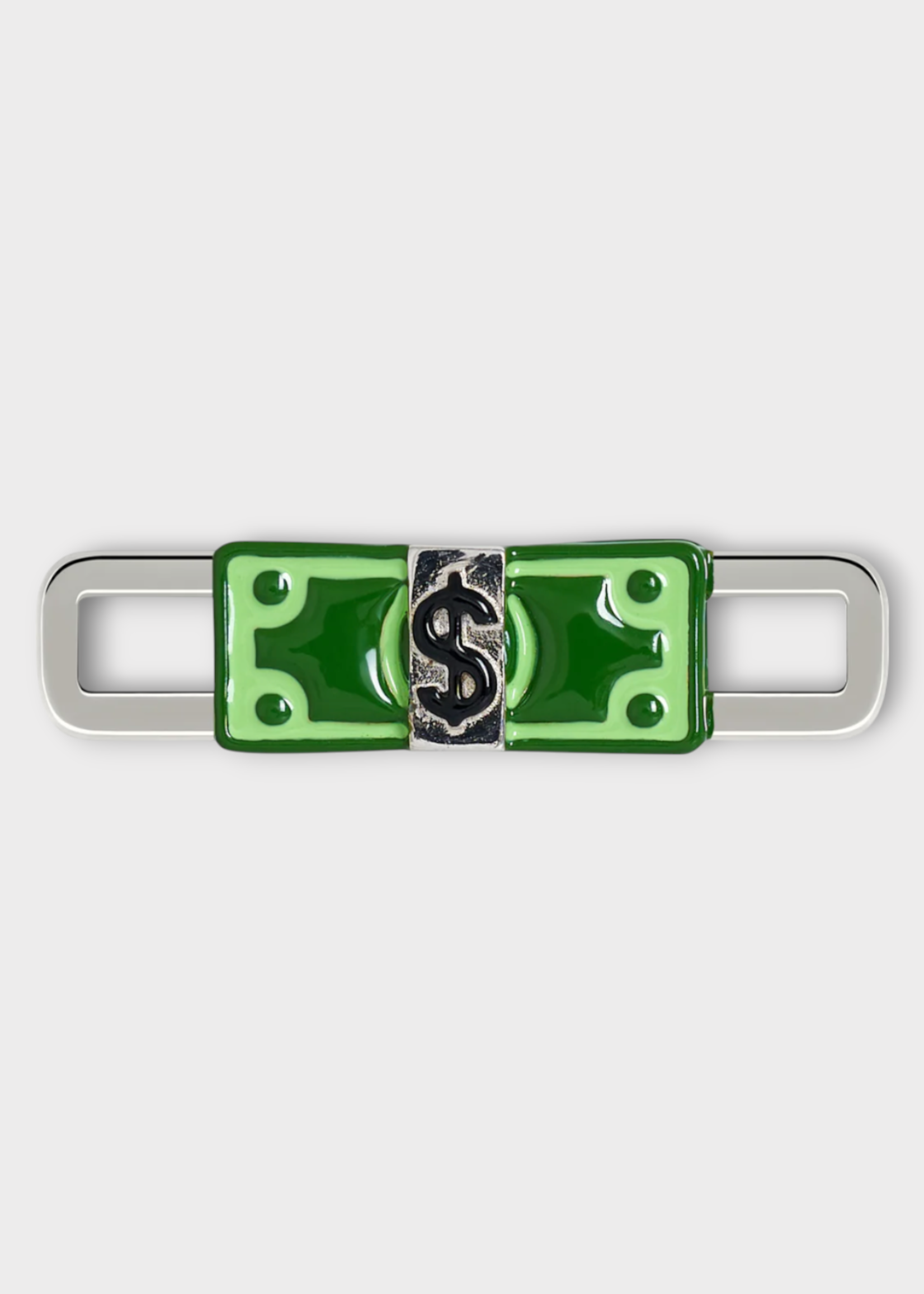 Poubel Poubel Charm, Print, Cash Painted Enamel w/ Sterling Silver