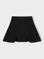 Givenchy Givenchy Skirt, Black, A Line Ruffled Skater Mini Skirt