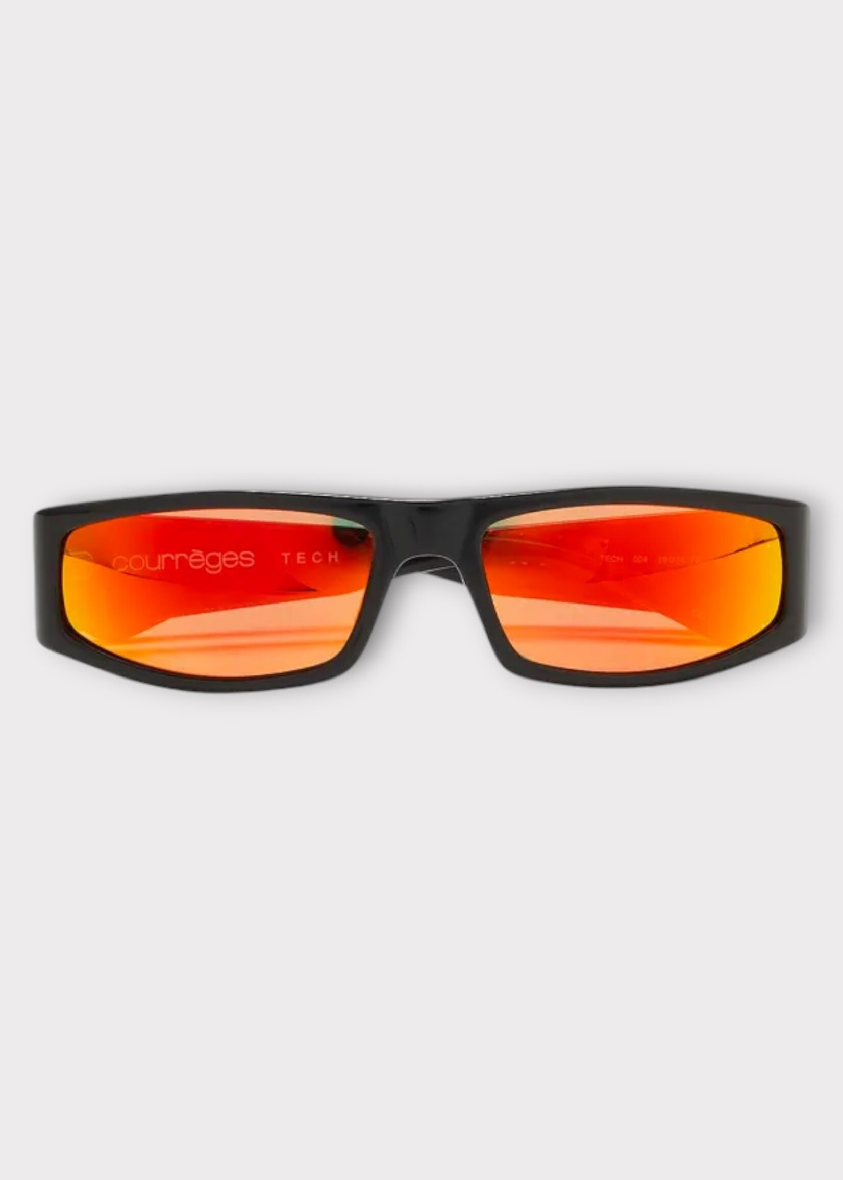 Courreges Courreges Sunglasses, Multi, Gradient Sunset Sunglasses in Sunset w/ Black Frame