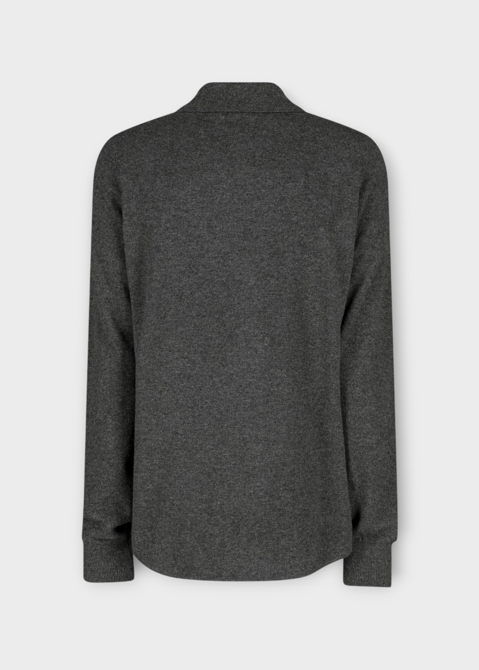 Dries Van Noten Dries Van Noten Shirt, Grey, Monaco Wool Button Up Overshirt w/ Chest Pocket