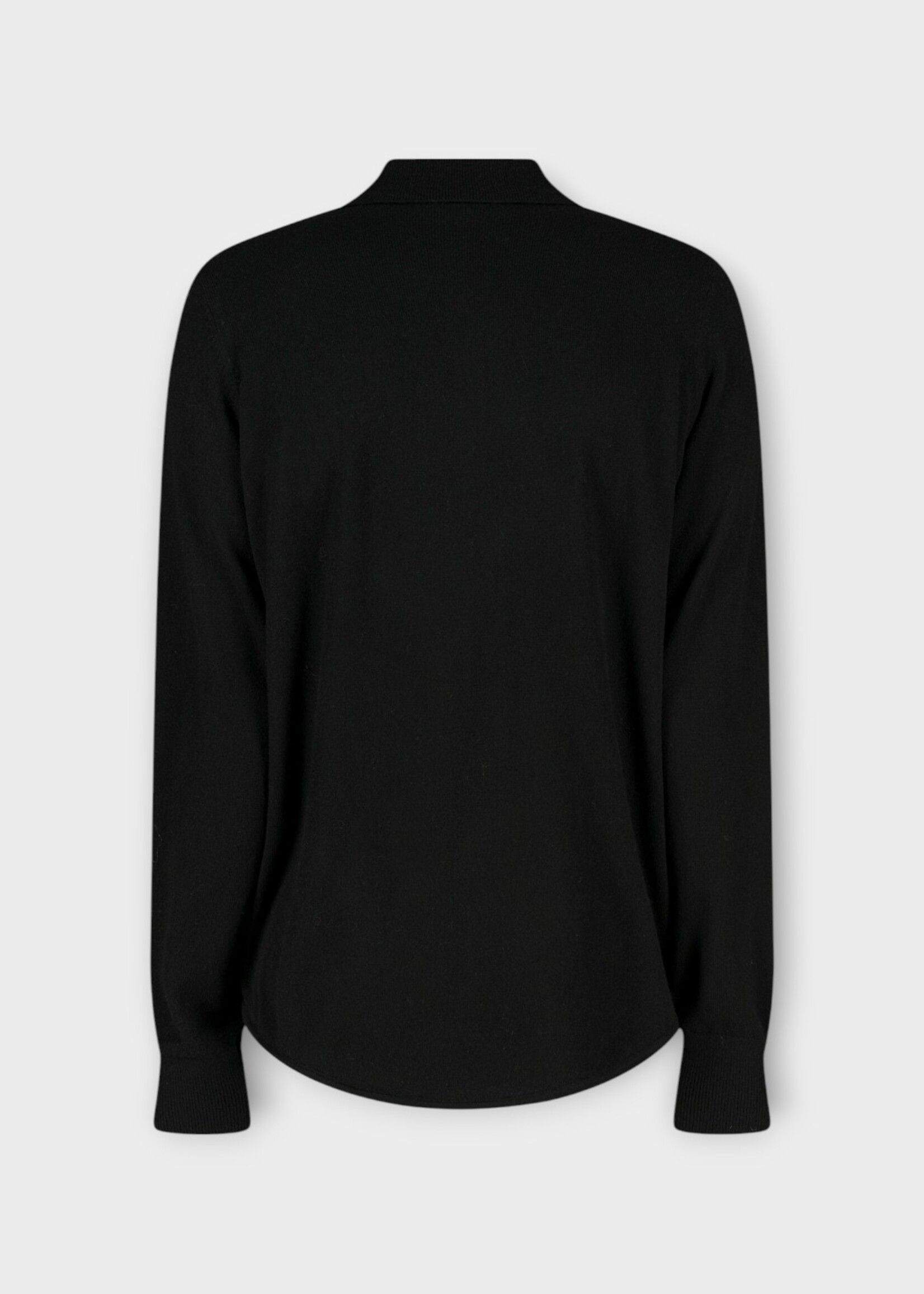Dries Van Noten Dries Van Noten Shirt, Black, Monaco Wool Button Up Overshirt w/ Chest Pocket