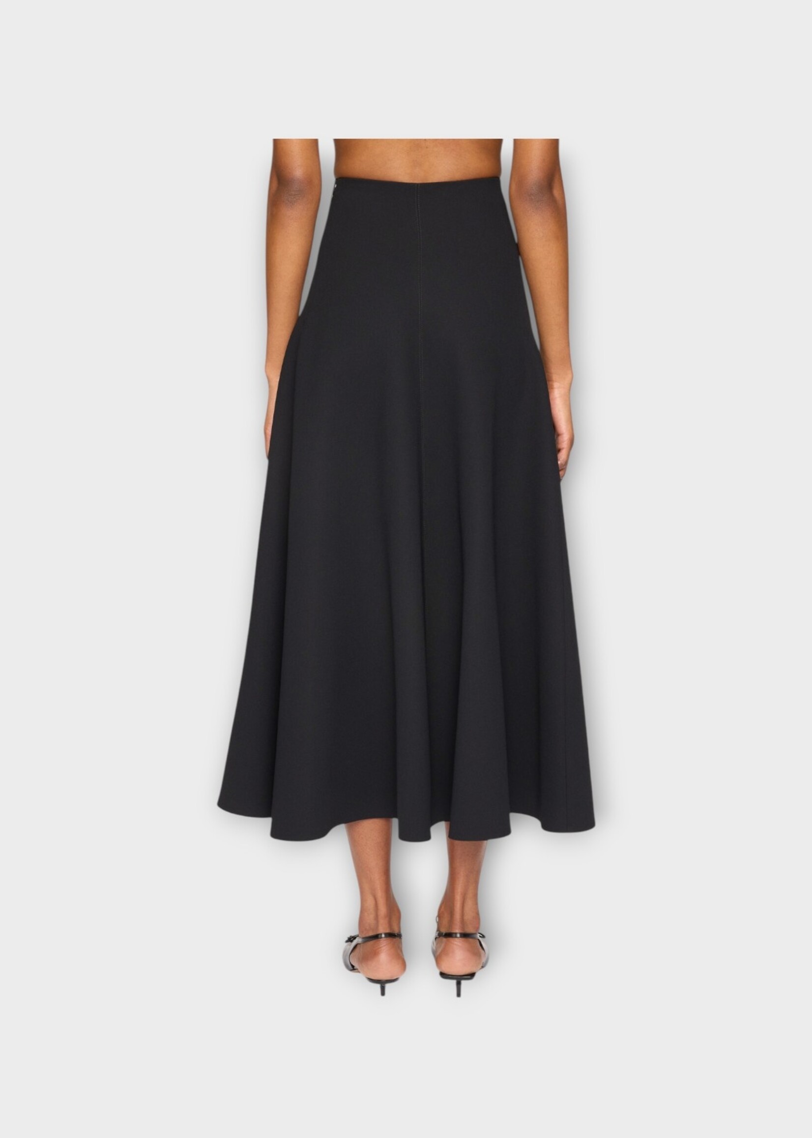 Jacquemus Jacquemus Skirt, Black, La Jupe Triangle Long Skirt #2