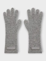 Jacquemus Jacquemus Gloves, Grey, Mohair Alpaca & Wool Les Gants Gros Grain Knitted Gloves In Dark Grey