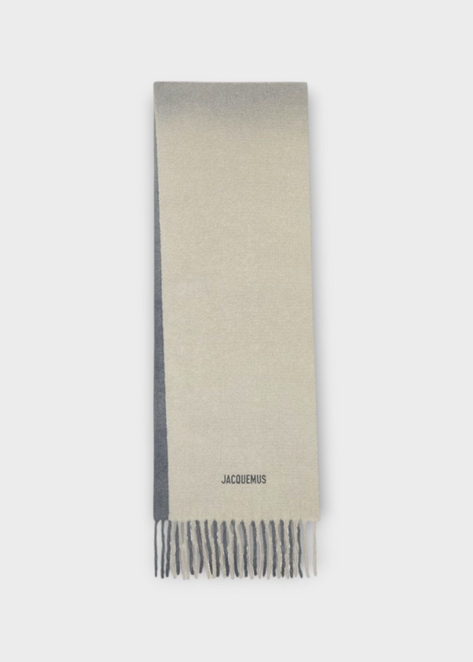 Jacquemus Jacquemus Scarf, Multi, Two Sided Scarf In Multi Grey