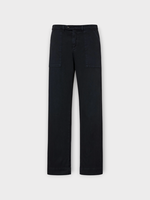 Massimo Alba Massimo Alba Trousers, Blue, New Regata Cotton Cargo Pants In Dark Blue w/ Patch Pockets