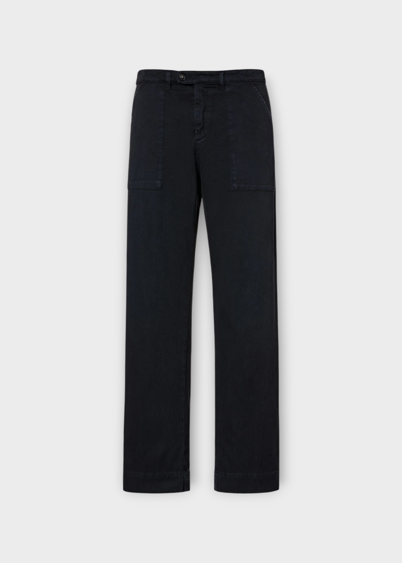 Massimo Alba Massimo Alba Trousers, Blue, New Regata Cotton Cargo Pants In Dark Blue w/ Patch Pockets