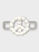 Poubel Poubel Charm, Print, Cloud Peace Painted Enamel w/ Sterling Silver