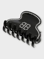 Balenciaga Balenciaga Hair Accesorry, Black, Hair Clip w/ Rhynestones