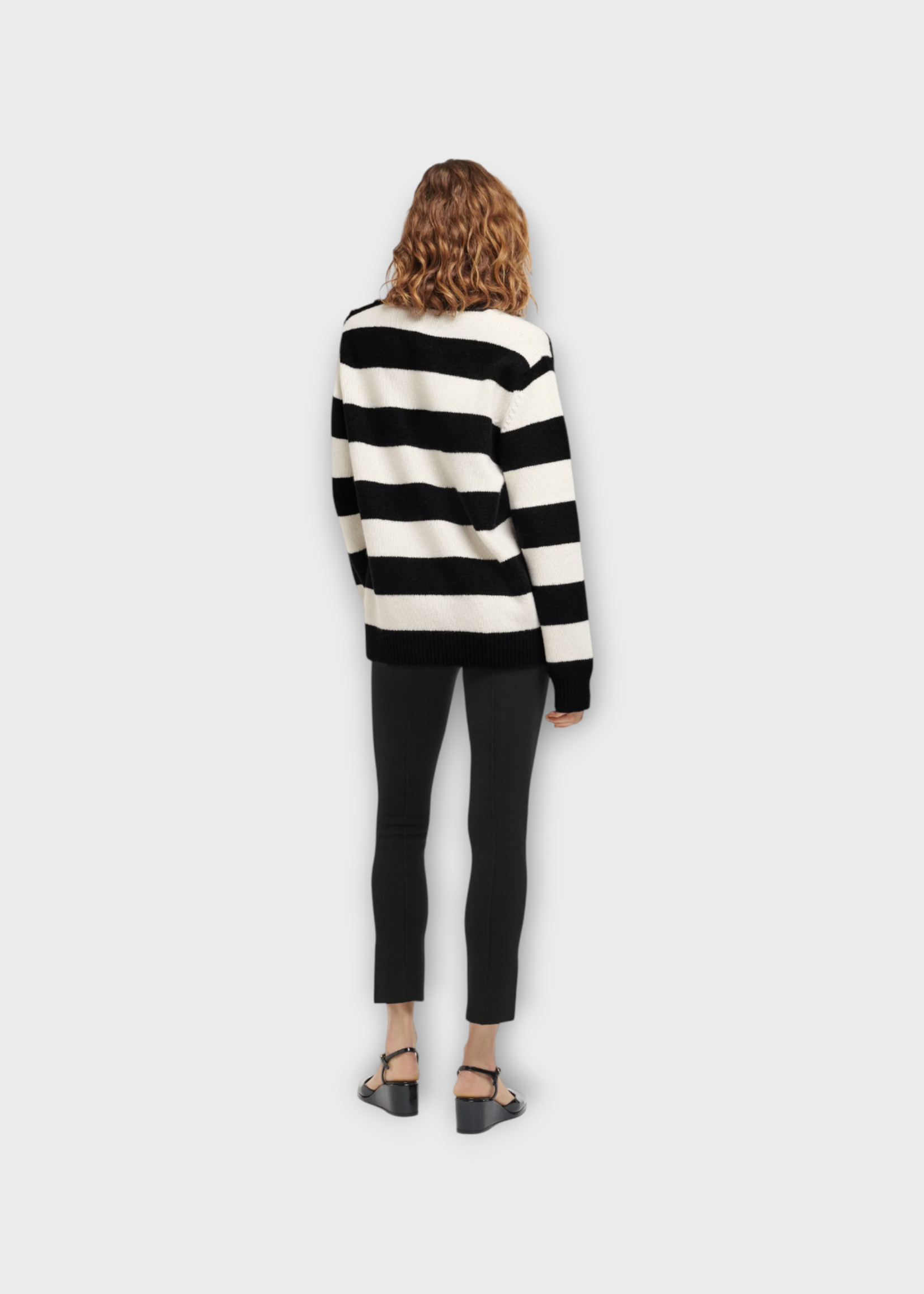 Barrie Barrie Trousers, Black, Barrie x Sofia Coppola Cashmere & Wool Leggings