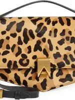 Alaia Alaia Bag, Print, Le Papa Hair Calf Leather Leopard Print Small Bag In Brun Sepia