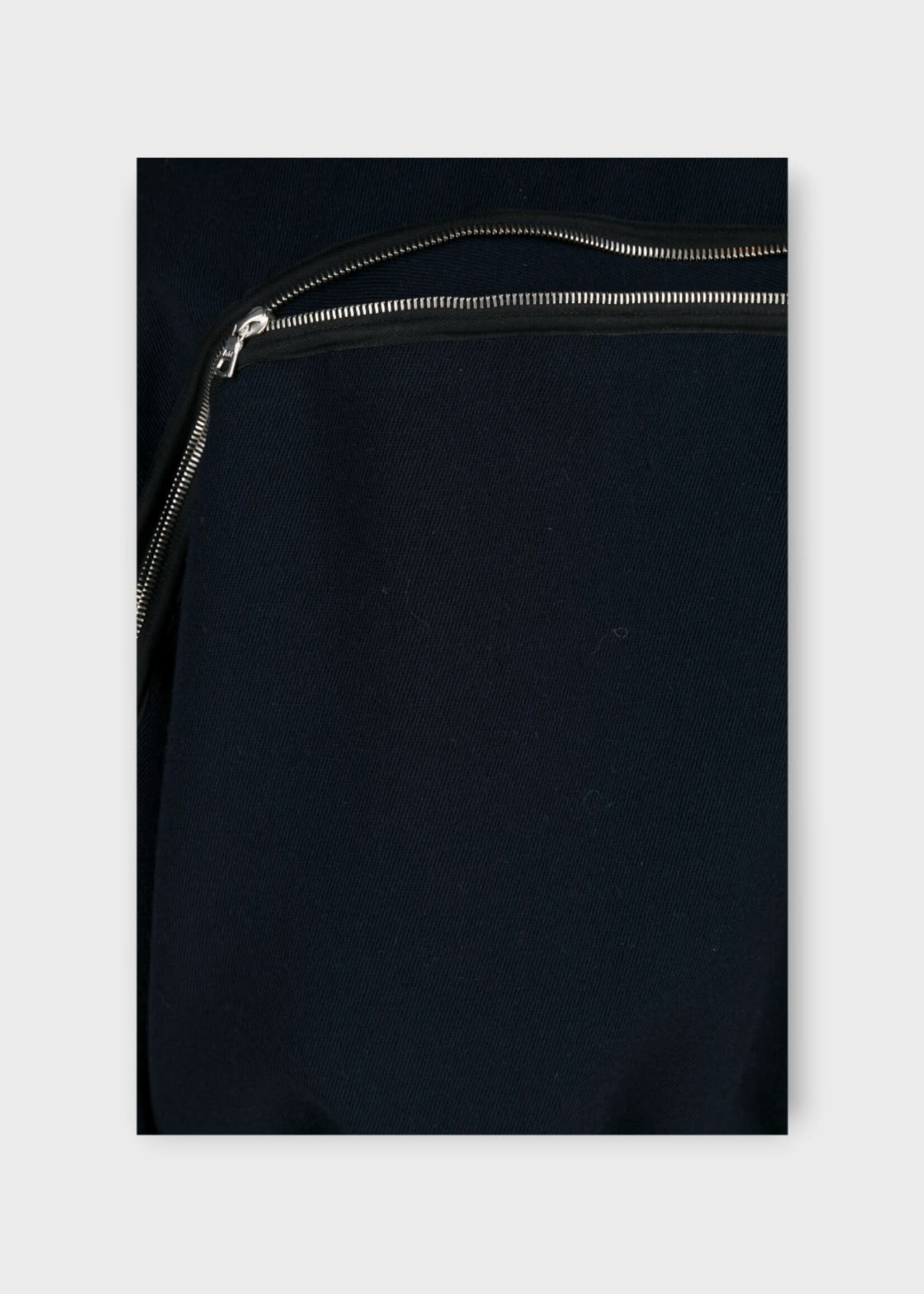 Dries Van Noten Dries Van Noten Jacket, Navy, Venlo Wool Collared Zip Up Jacket