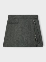 Courreges Courreges Skirt, Grey, Two Pocket Zipped Caviar Mini Skirt