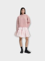 Cecilie Bahnsen Cecilie Bahnsen Knitwear, Pink, Bega Wool Fisherman Knit Pullover In Soft Pink