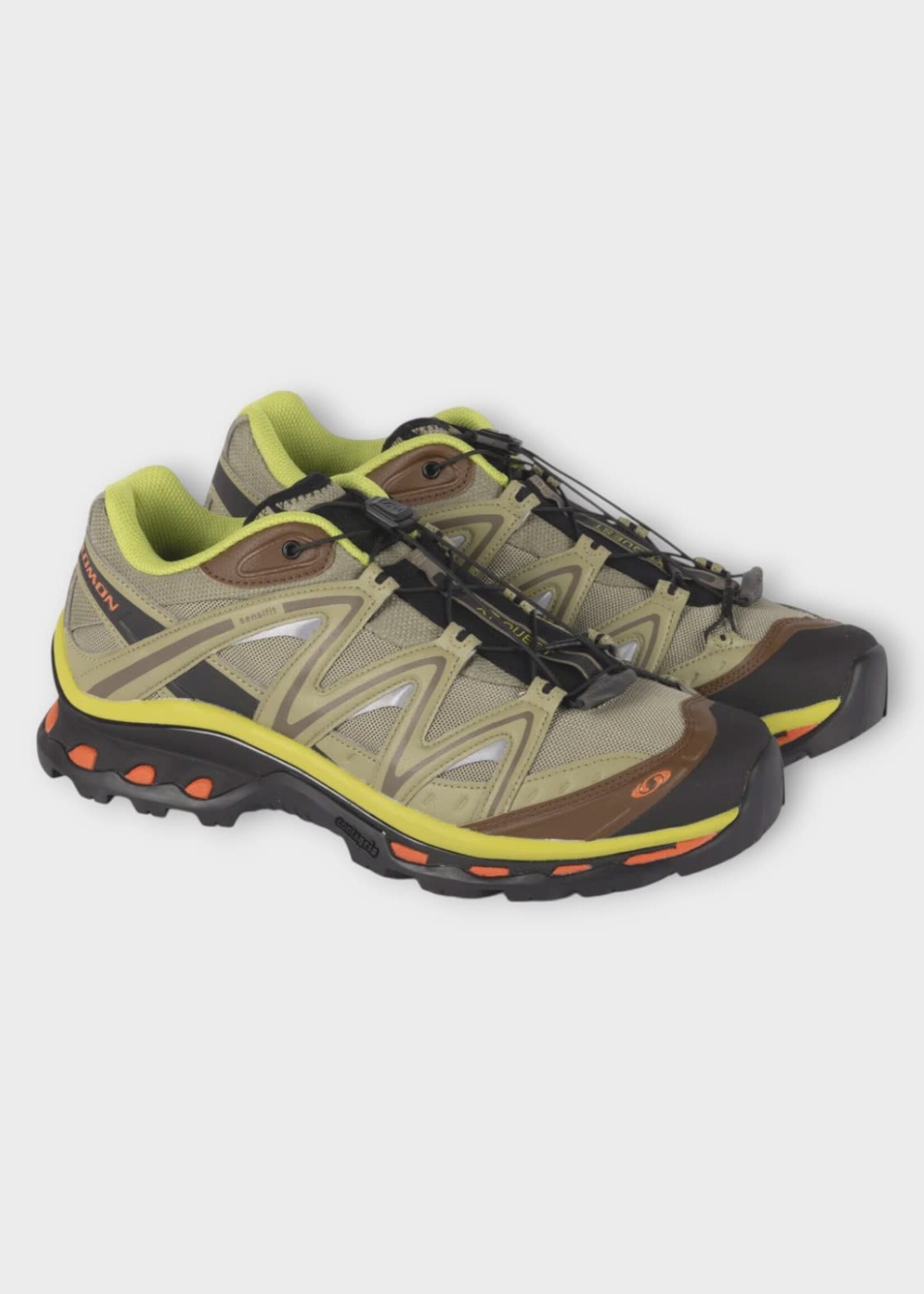 Salomon Salomon Sneakers, Multi, XT-QUEST Sneakers in Aloe Dark Earth & Burnt Ochre