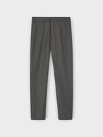 Loro Piana Loro Piana Trousers, Grey, Leisure City Virgin Wool & Cashmere Mid Rise Straight Leg Pants In London Smoke Melange