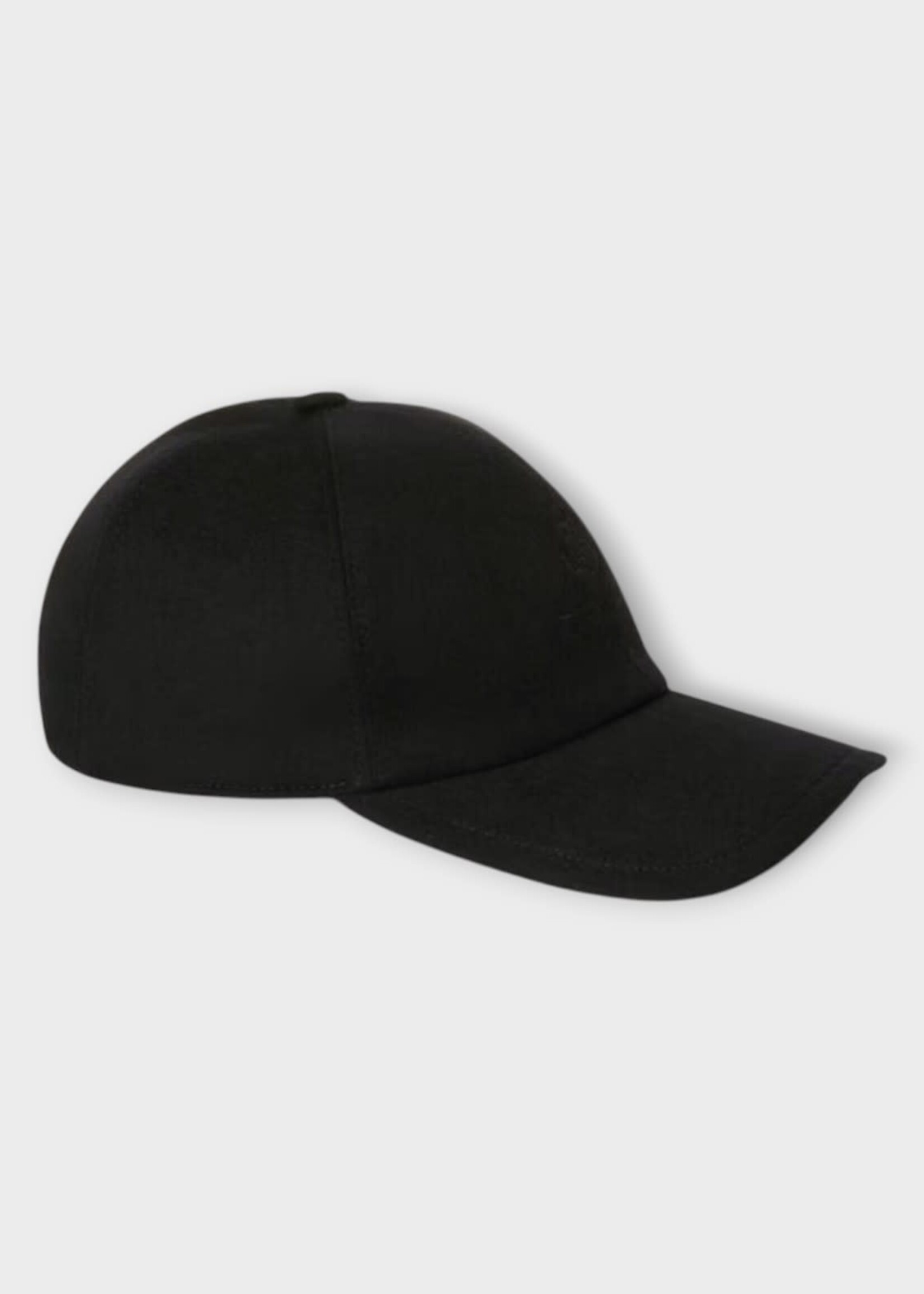 Loro Piana Loro Piana Hat, Navy, Velvet Baseball Cap In Blue Navy w/ Logo Embroidery