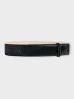 Khaite Khaite Belt, Black, Theo Hair Calf Waist Belt In Black