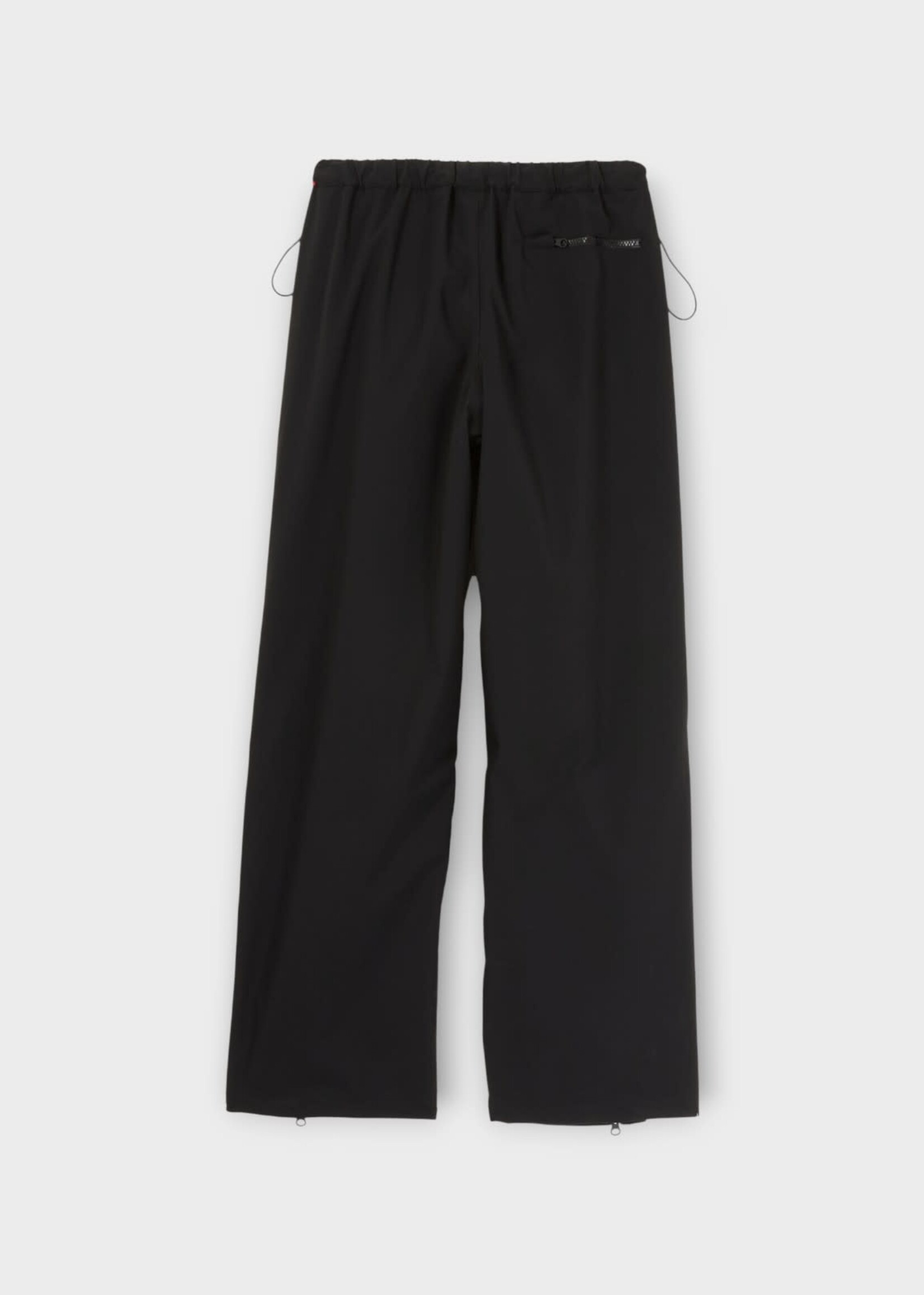 GR10K GR10K Trousers, Black, Warehouse Field Elastic Drawstring Waist Pants