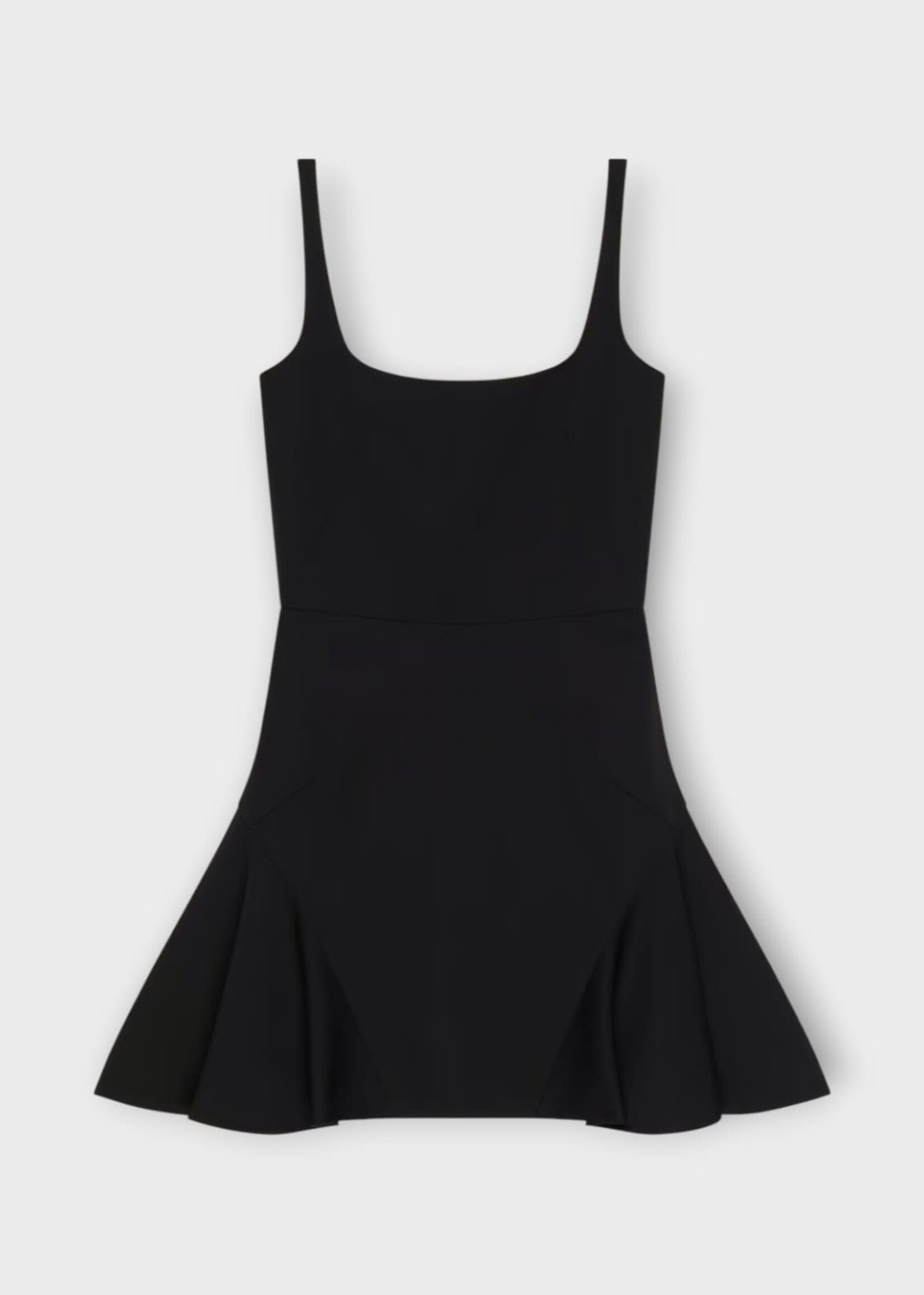 Givenchy Givenchy Dress, Black, Slip Fluted Mini Dress