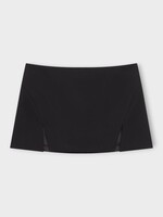 Givenchy Givenchy Skirt, Black, Wool Mini Skirt w/ Two Arched Slits
