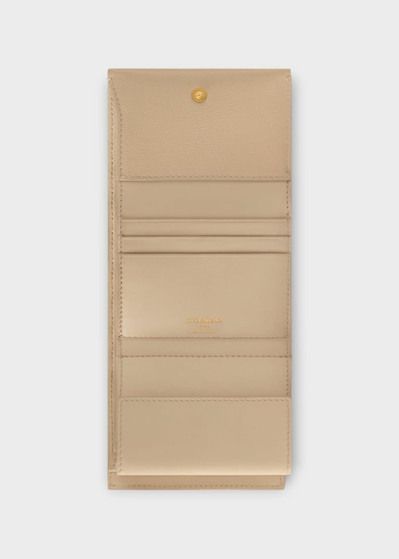 Givenchy Givenchy Wallet, Beige, Calf Leather Trifold Day Wallet