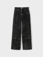 Lanvin Lanvin Jeans, Black, Loose Fit Denim Chino Pants In Black