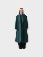 Maison Rabih Kayrouz Maison Rabih Kayrouz Coat, Green, Wool Mix Belted Coat In Vert