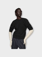 Maison Margiela Maison Margiela Top, Black, Wool Crew Neck Long Sleeve Knitwear In Black