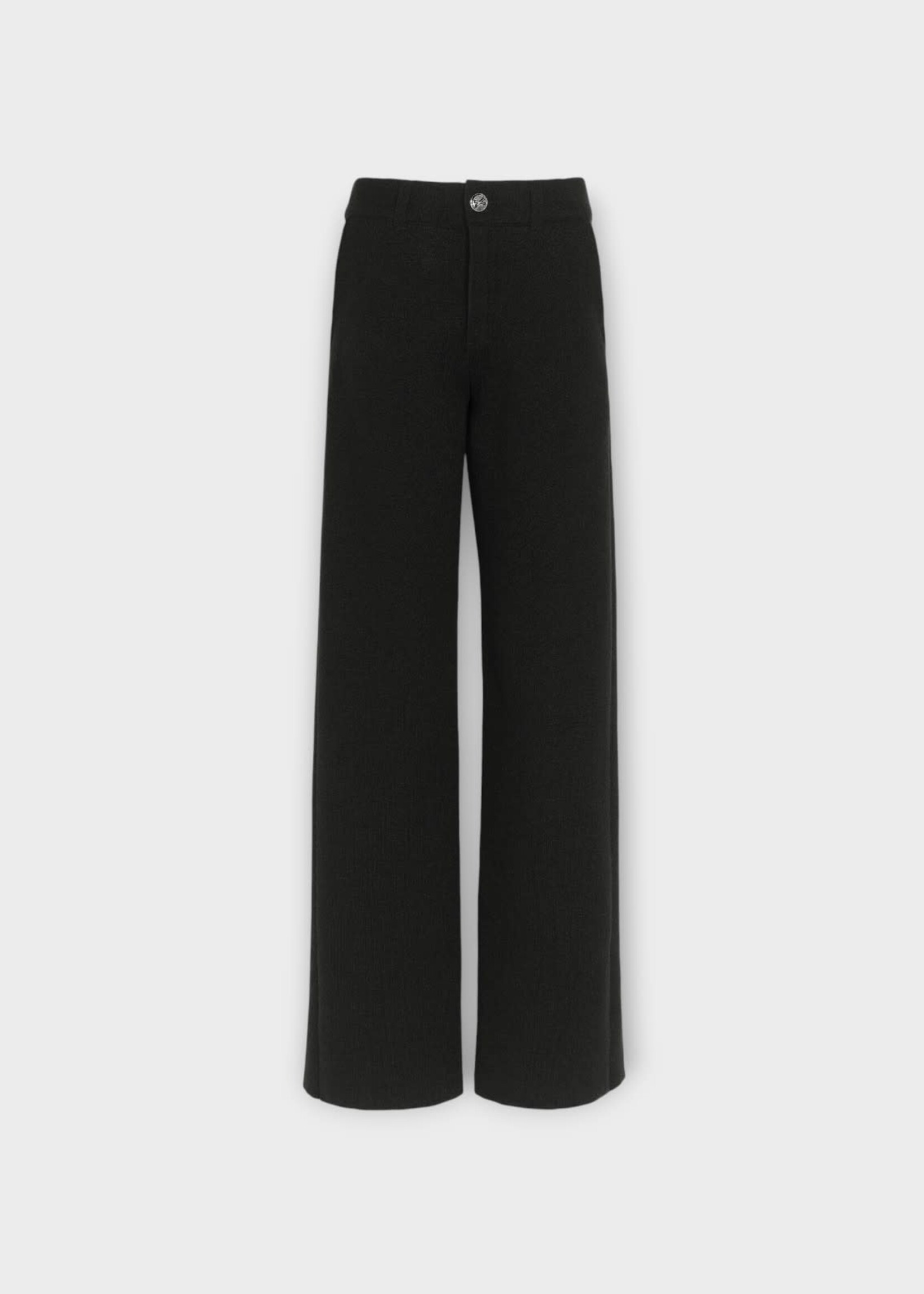 Barrie Barrie Trousers, Black, Cashmere BARRIE x MACKINTOSH Ladies Chunky Blazer Pants