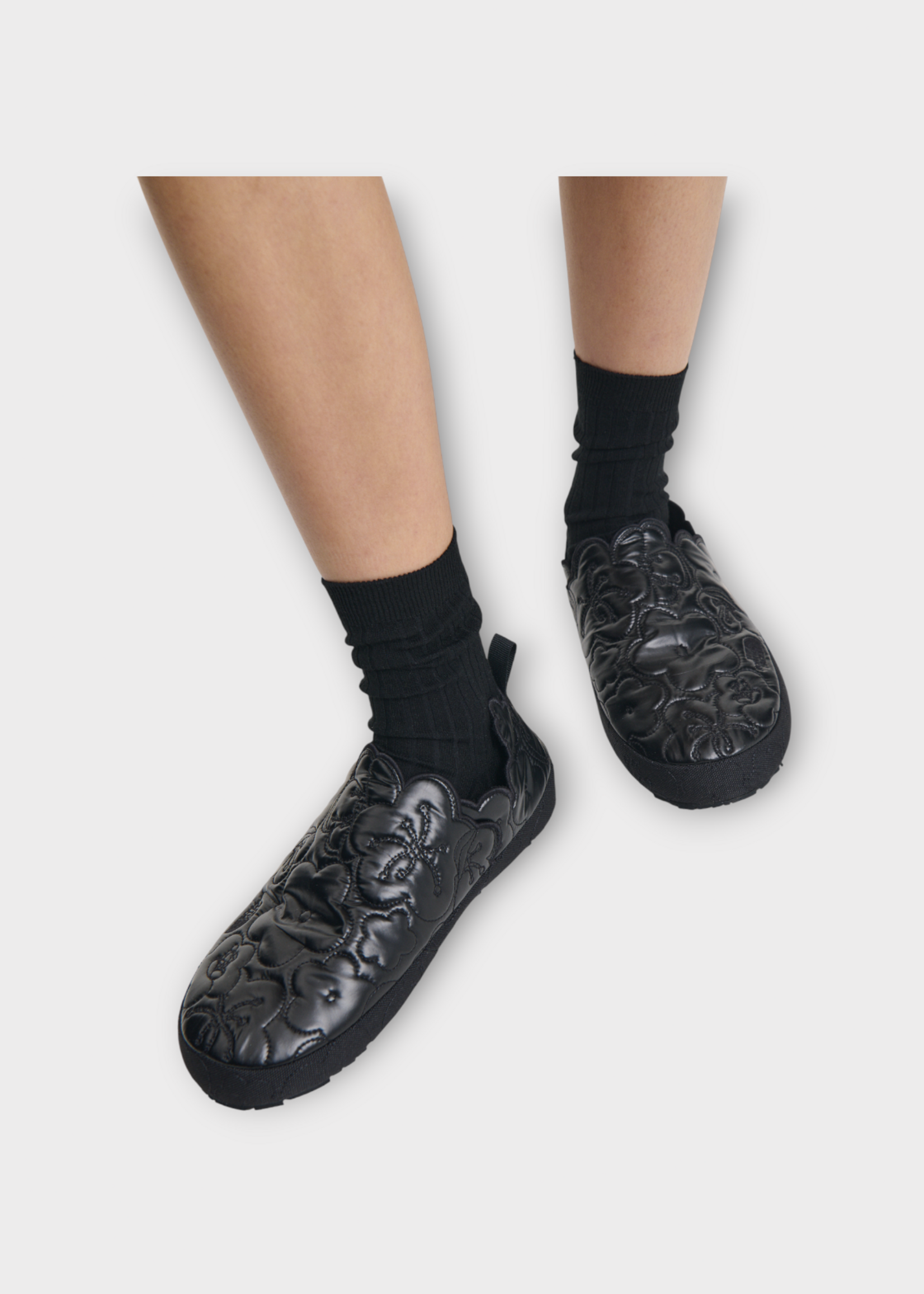 Cecilie Bahnsen Cecilie Bahnsen Shoes, Black, Cecilie Bahnsen x North Face Hailey Thermobal Mules