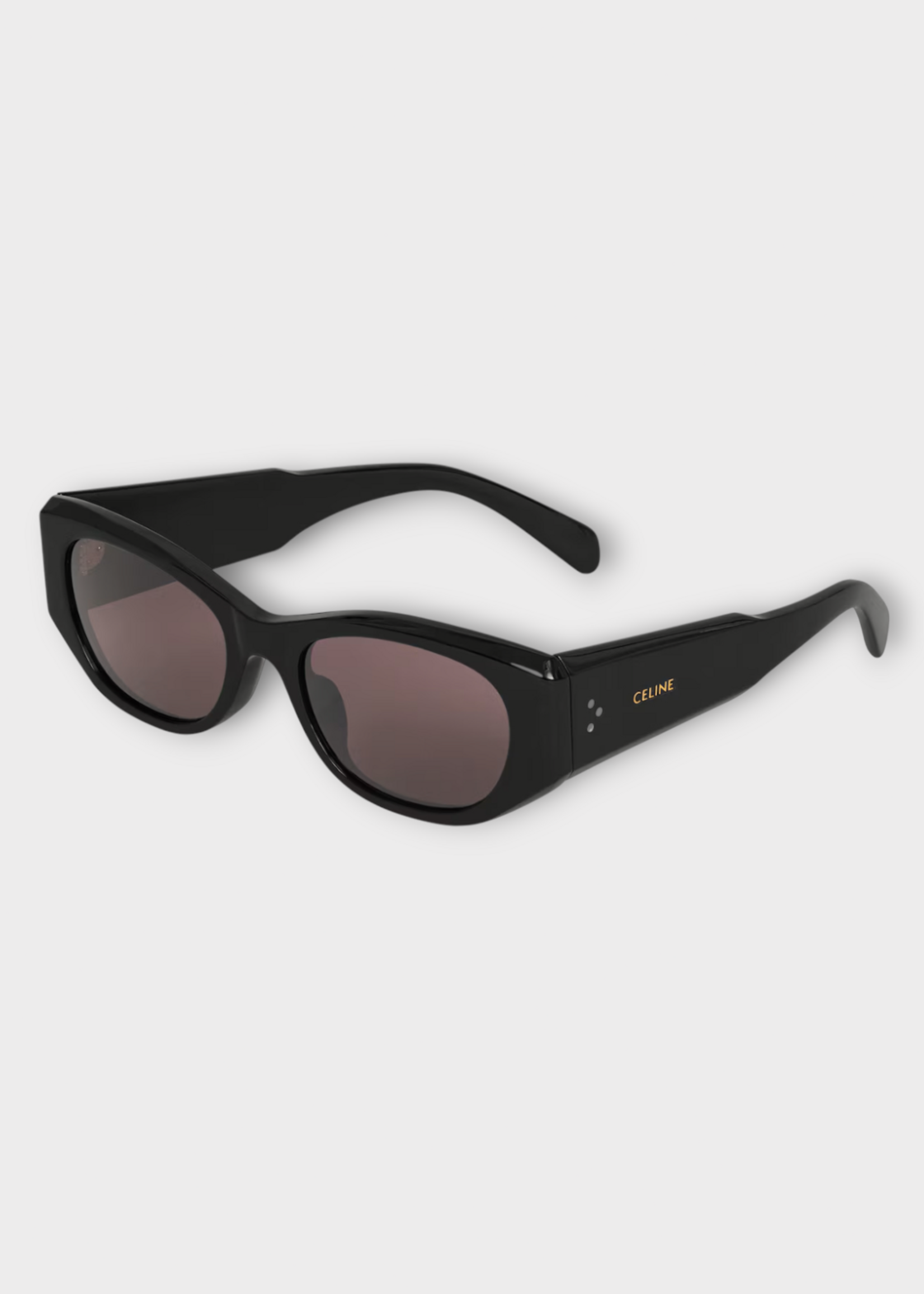 Celine Celine Sunglasses, Black, Rectangular Sunglasses S329